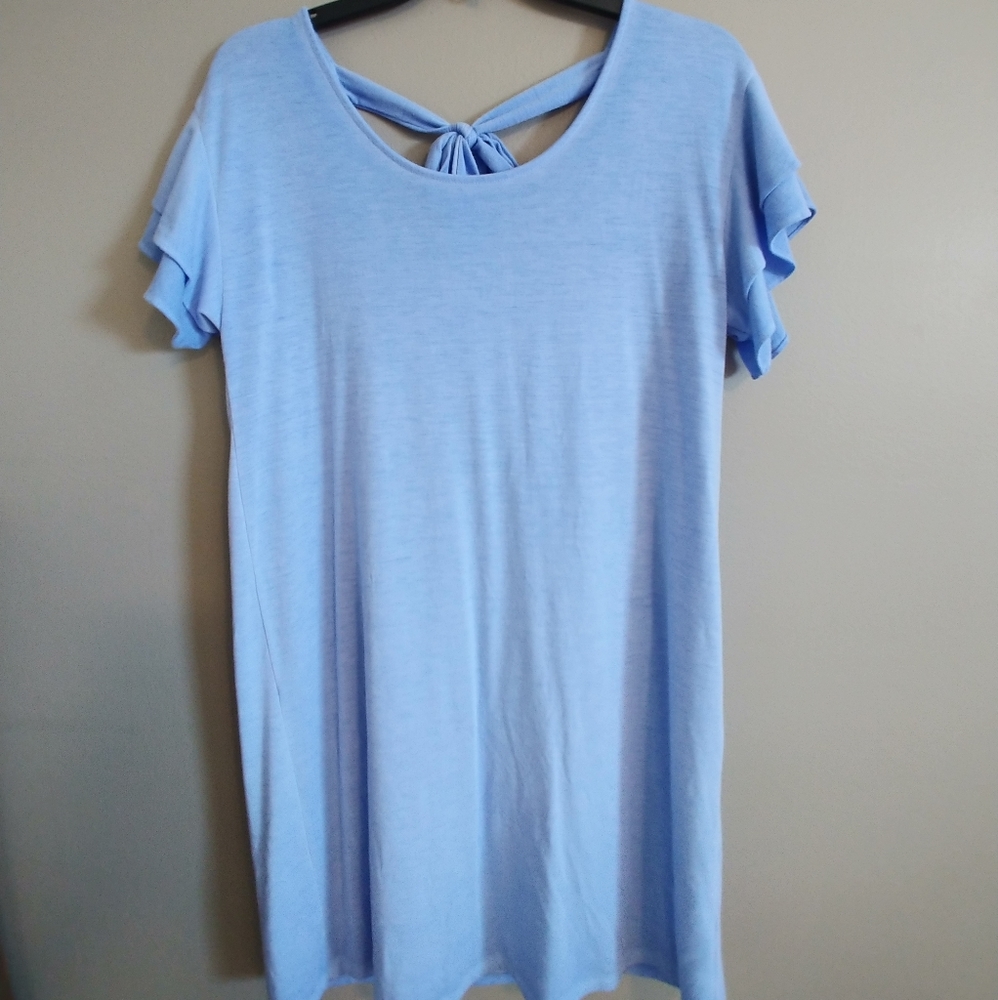 Tie back tunic